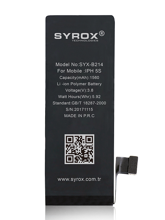 Syrox IPH 5S Batarya