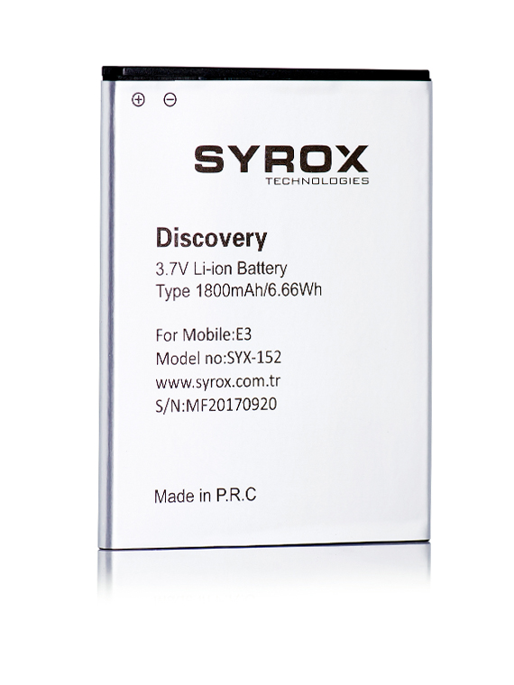 Syrox Discovery E3 Batarya