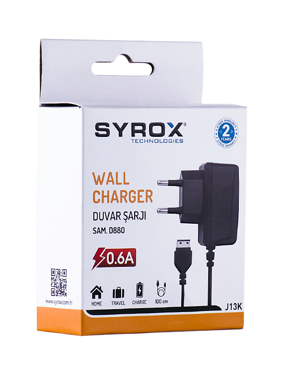 Syrox D880 0.6 A Kutu Sarj Cihazi