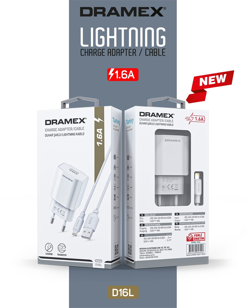 D16L - Dramex 1.6A Lightning Set